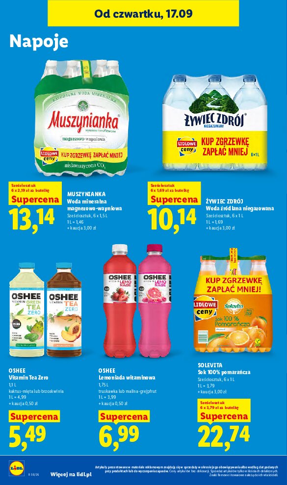 Gazetka Lidl 17/09/2026 – 19/09/2026 - gazetki promocyjne str. 66