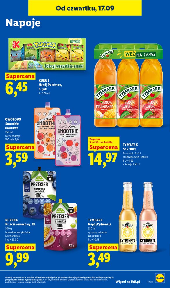 Gazetka Lidl 17/09/2026 – 19/09/2026 - gazetki promocyjne str. 67