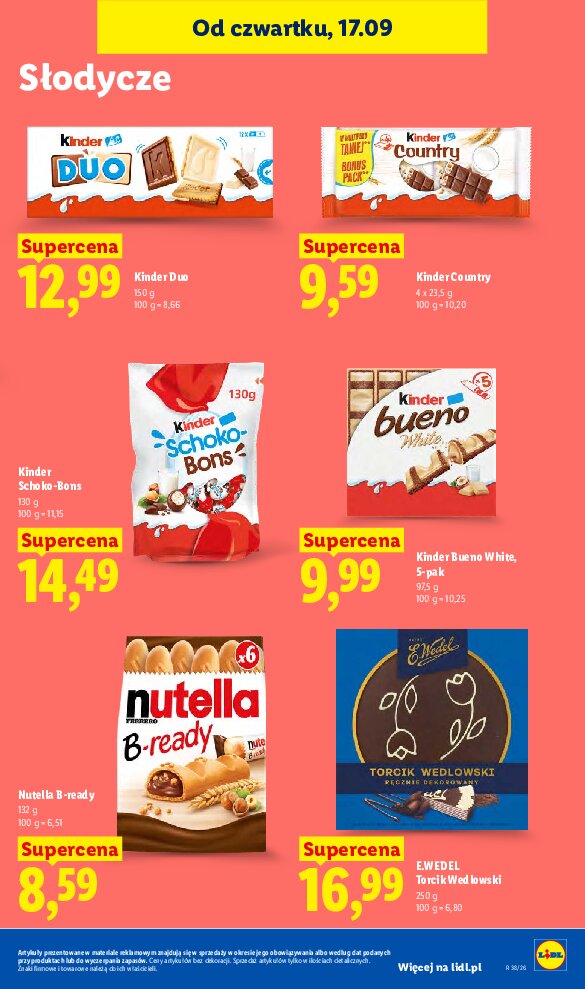 Gazetka Lidl 17/09/2026 – 19/09/2026 - gazetki promocyjne str. 73