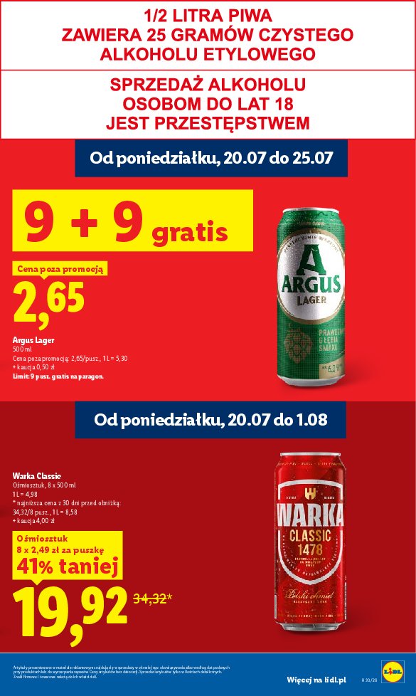 Gazetka Lidl 20/07/2026 – 22/07/2026 - strona 23