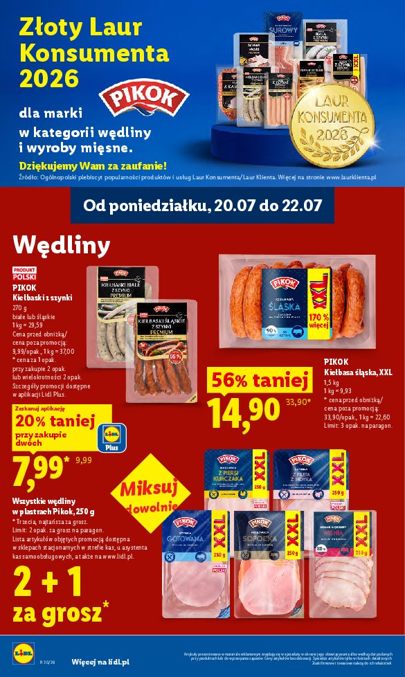 Gazetka Lidl 20/07/2026 – 22/07/2026 - strona 70
