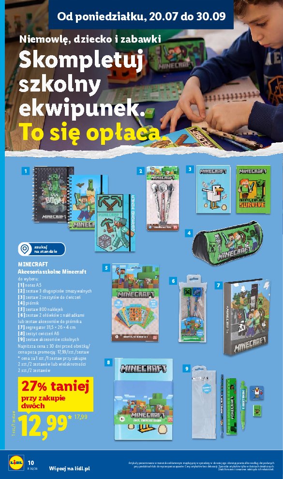 Gazetka Lidl 20/07/2026 – 25/07/2026 - strona 10