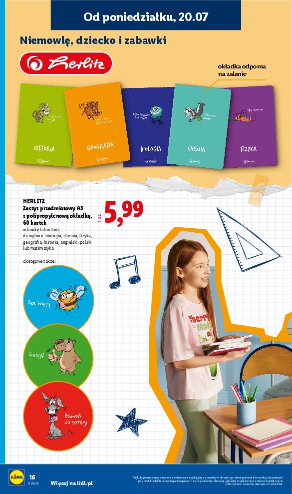 Gazetka Lidl 20/07/2026 – 25/07/2026 - strona 16