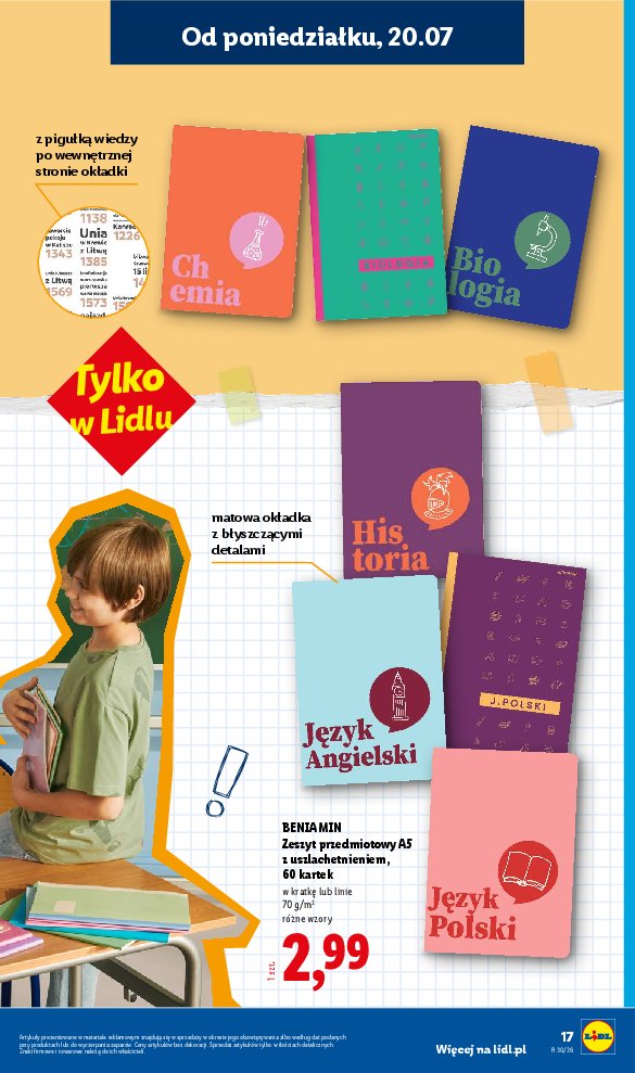 Gazetka Lidl 20/07/2026 – 25/07/2026 - strona 17