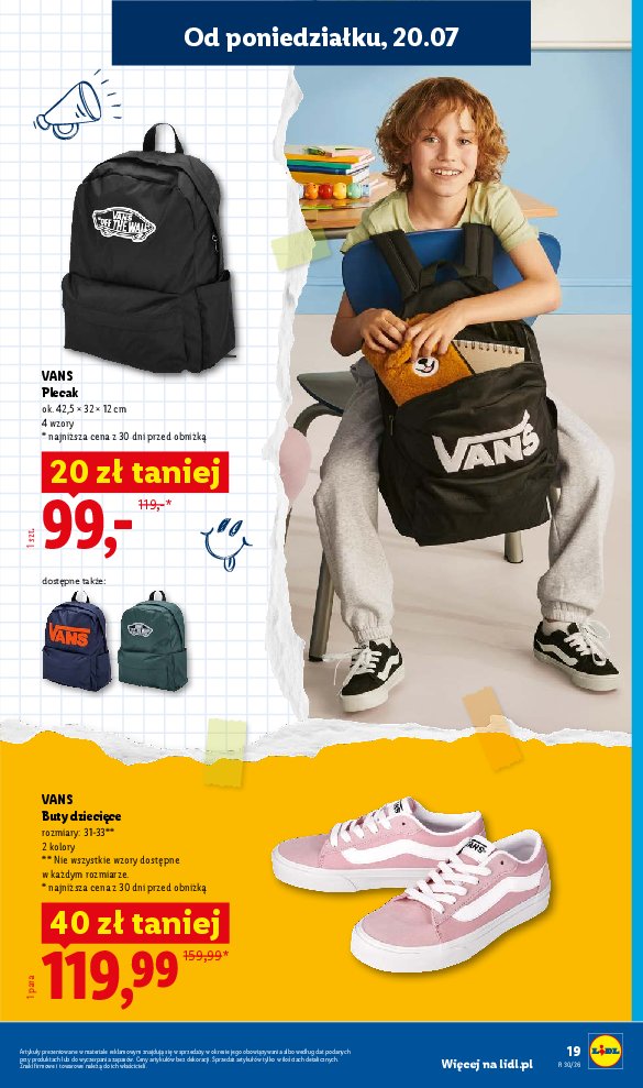 Gazetka Lidl 20/07/2026 – 25/07/2026 - strona 19