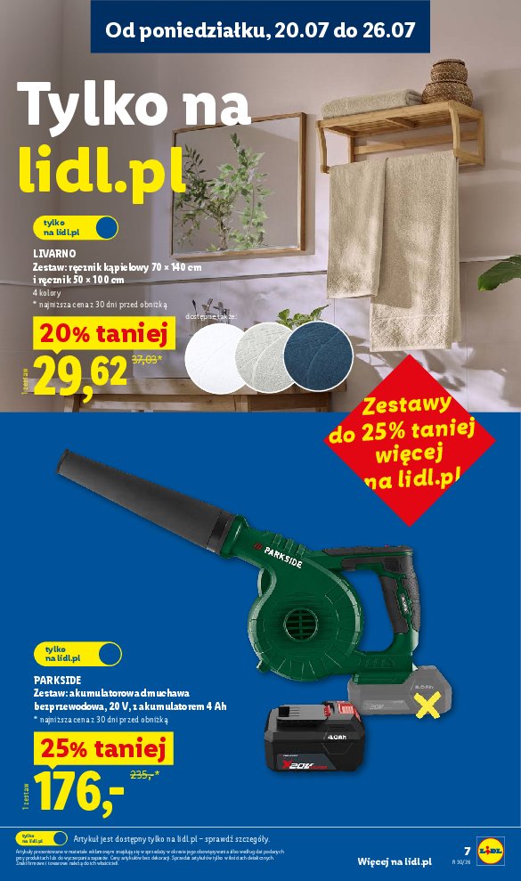 Gazetka Lidl 20/07/2026 – 25/07/2026 - strona 7