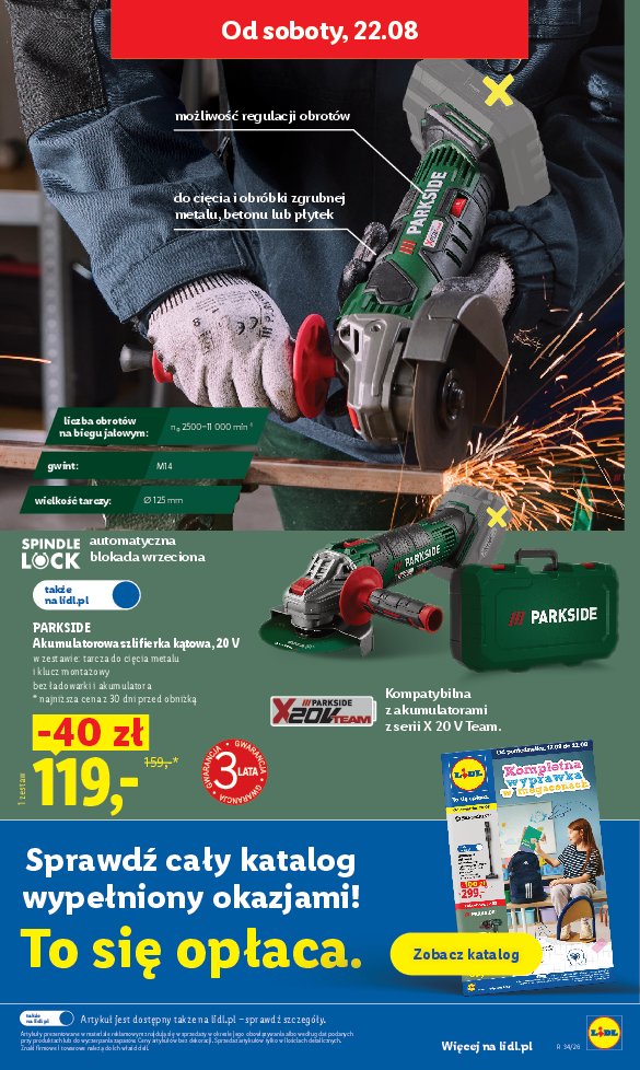 Gazetka Lidl 20/08/2026 – 22/08/2026 - strona 41