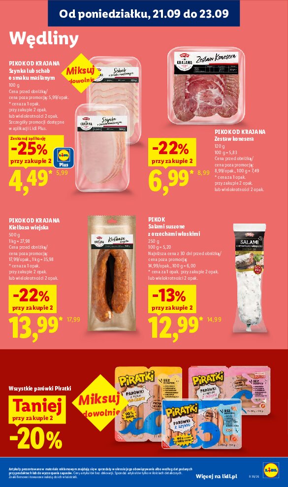 Gazetka Lidl 21/09/2026 – 23/09/2026 - gazetki promocyjne str. 63
