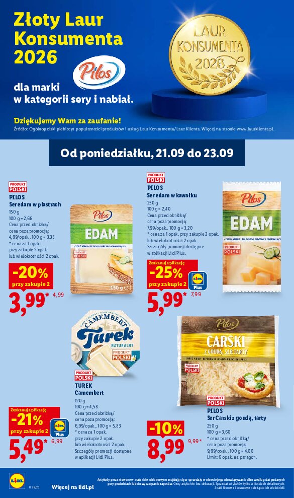 Gazetka Lidl 21/09/2026 – 23/09/2026 - gazetki promocyjne str. 66