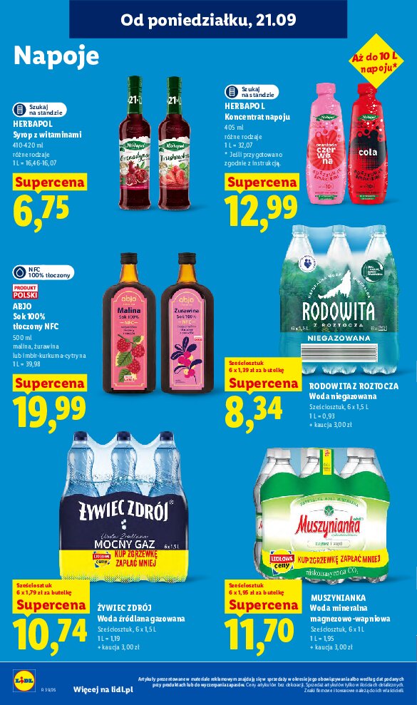 Gazetka Lidl 21/09/2026 – 23/09/2026 - gazetki promocyjne str. 76