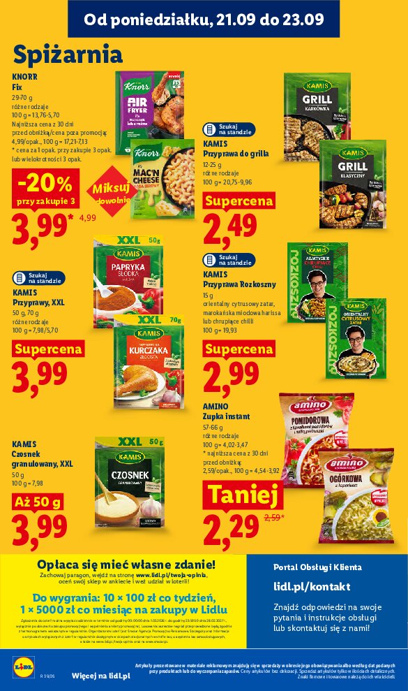 Gazetka Lidl 21/09/2026 – 23/09/2026 - gazetki promocyjne str. 86