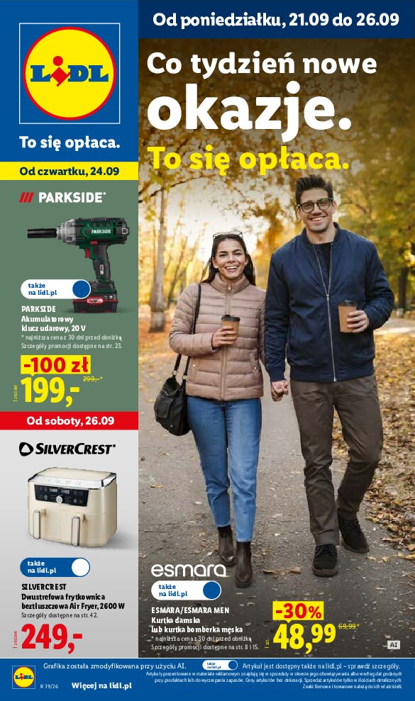 Gazetka Lidl 21/09/2026 – 26/09/2026 - gazetki promocyjne str. 1
