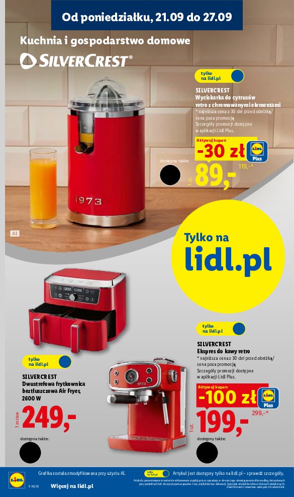 Gazetka Lidl 21/09/2026 – 26/09/2026 - gazetki promocyjne str. 10