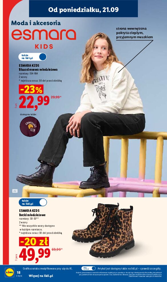 Gazetka Lidl 21/09/2026 – 26/09/2026 - gazetki promocyjne str. 22