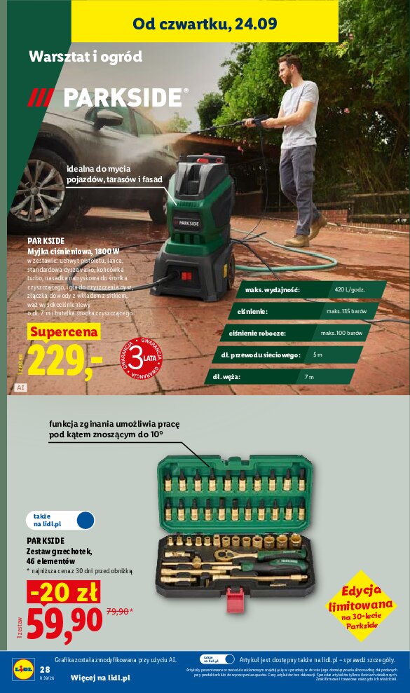 Gazetka Lidl 21/09/2026 – 26/09/2026 - gazetki promocyjne str. 36