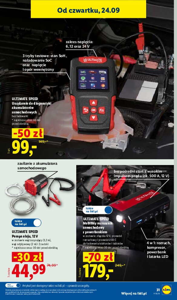 Gazetka Lidl 21/09/2026 – 26/09/2026 - gazetki promocyjne str. 39