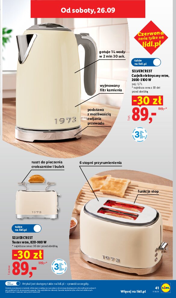 Gazetka Lidl 21/09/2026 – 26/09/2026 - gazetki promocyjne str. 49