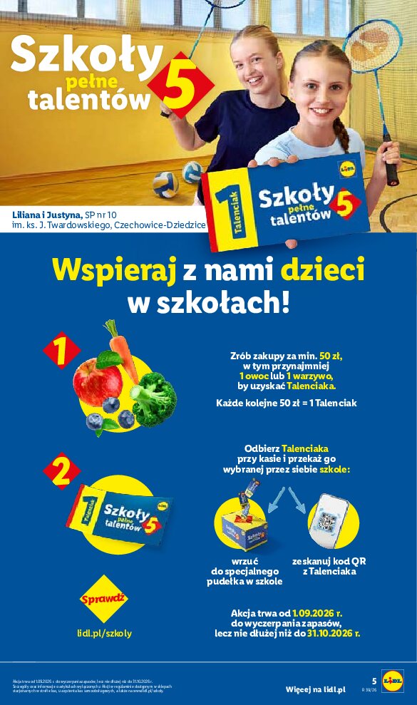 Gazetka Lidl 21/09/2026 – 26/09/2026 - gazetki promocyjne str. 5