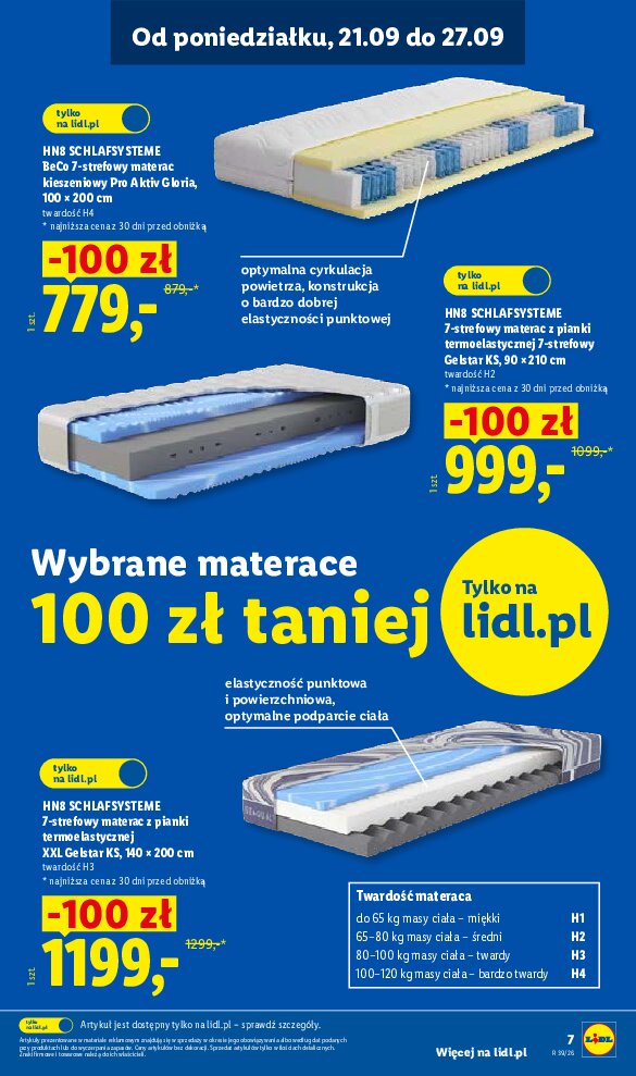 Gazetka Lidl 21/09/2026 – 26/09/2026 - gazetki promocyjne str. 7