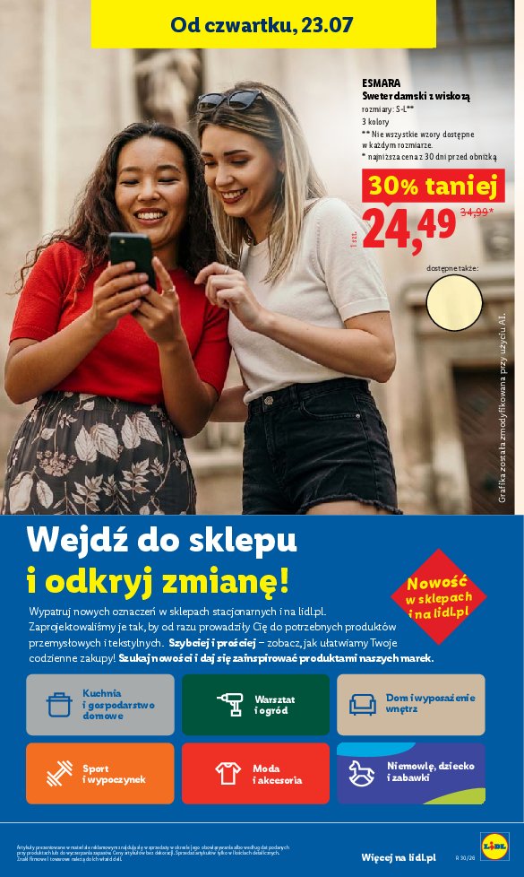 Gazetka Lidl 23/07/2026 – 25/07/2026 - strona 45