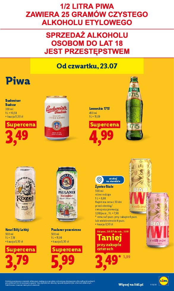 Gazetka Lidl 23/07/2026 – 25/07/2026 - strona 79