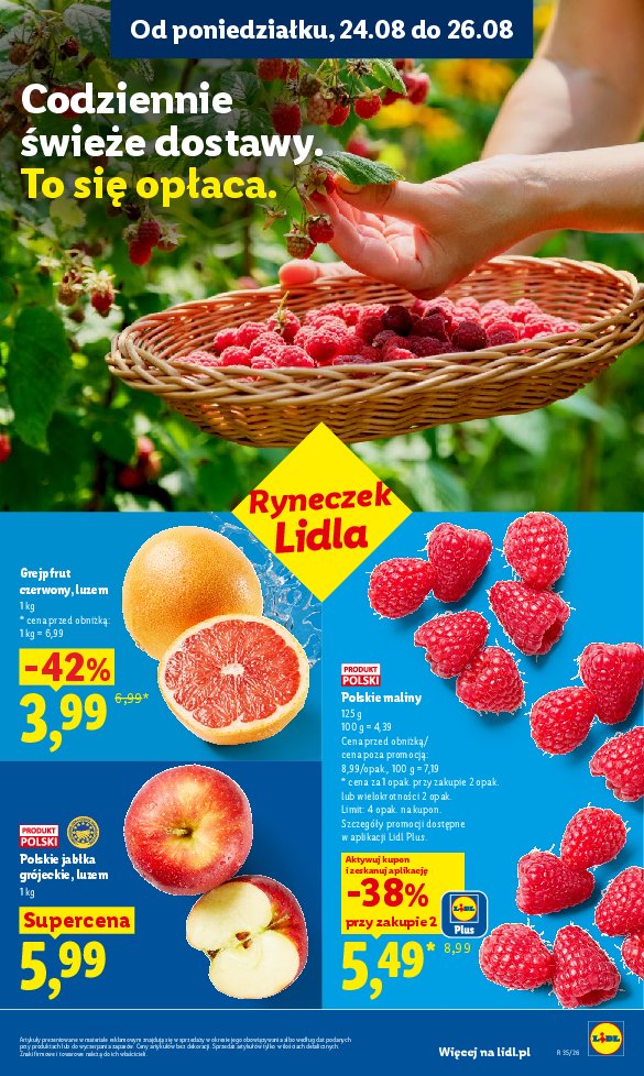 Gazetka Lidl 24/08/2026 – 26/08/2026 - strona 39