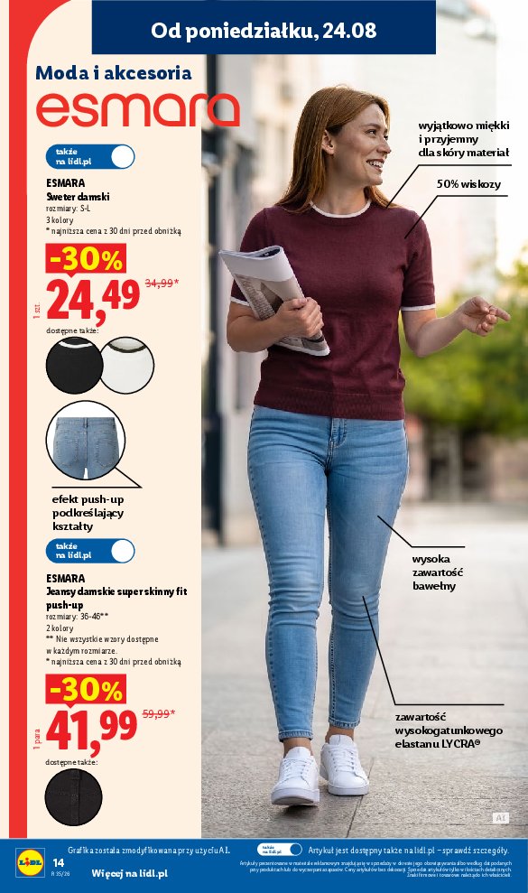 Gazetka Lidl 24/08/2026 – 30/08/2026 - strona 14