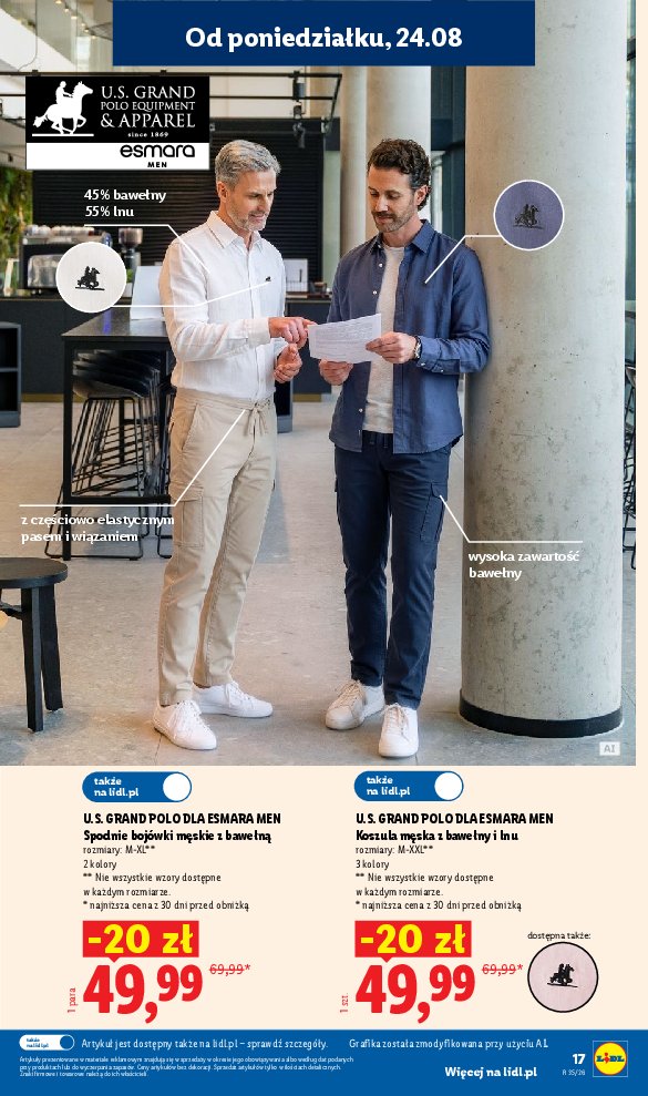 Gazetka Lidl 24/08/2026 – 30/08/2026 - strona 17