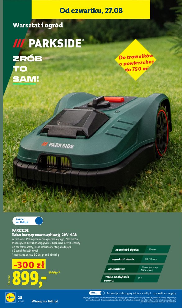 Gazetka Lidl 24/08/2026 – 30/08/2026 - strona 34