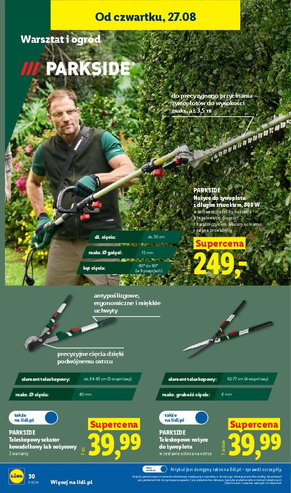 Gazetka Lidl 24/08/2026 – 30/08/2026 - strona 36