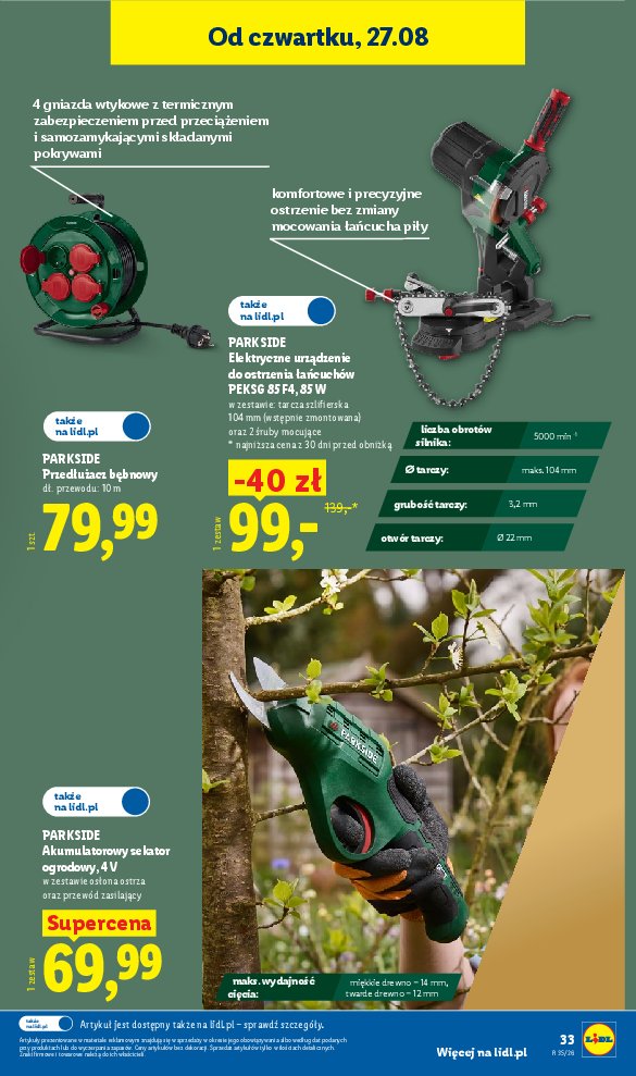 Gazetka Lidl 24/08/2026 – 30/08/2026 - strona 39
