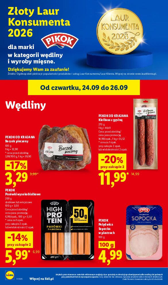 Gazetka Lidl 24/09/2026 – 26/09/2026 - gazetki promocyjne str. 62