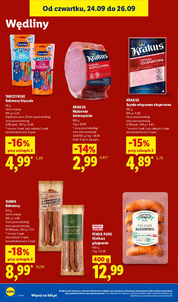 Gazetka Lidl 24/09/2026 – 26/09/2026 - gazetki promocyjne str. 64