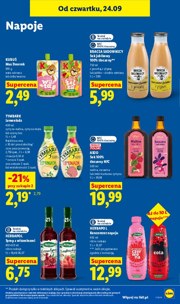 Gazetka Lidl 24/09/2026 – 26/09/2026 - gazetki promocyjne str. 77