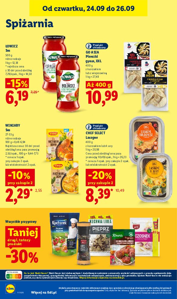 Gazetka Lidl 24/09/2026 – 26/09/2026 - gazetki promocyjne str. 92
