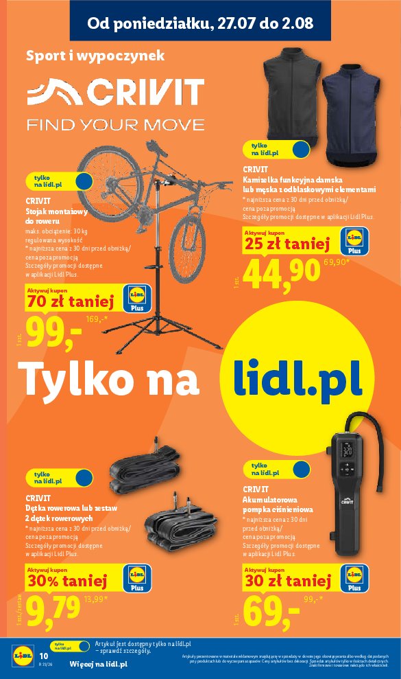 Gazetka Lidl 27/07/2026 – 01/08/2026 - strona 10