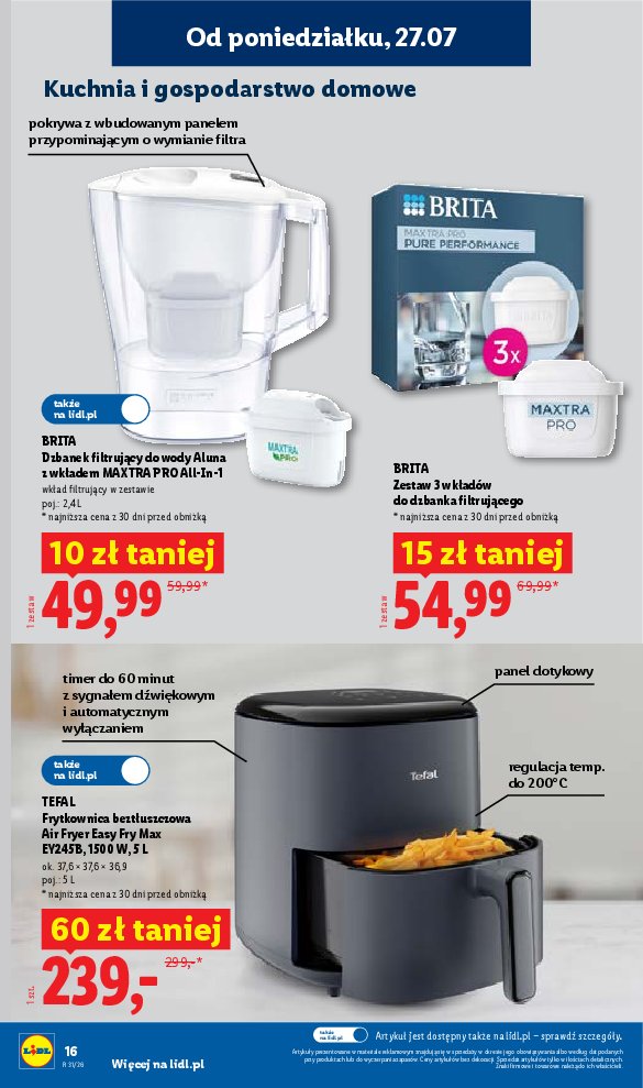Gazetka Lidl 27/07/2026 – 01/08/2026 - strona 16