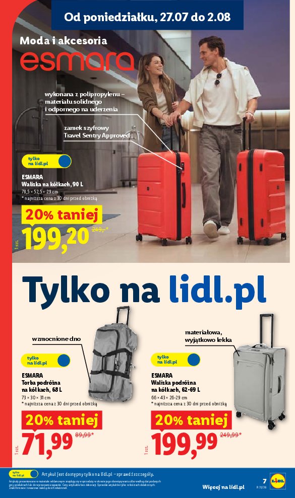Gazetka Lidl 27/07/2026 – 01/08/2026 - strona 7