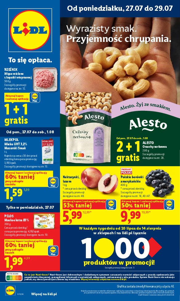Gazetka Lidl 27/07/2026 – 29/07/2026