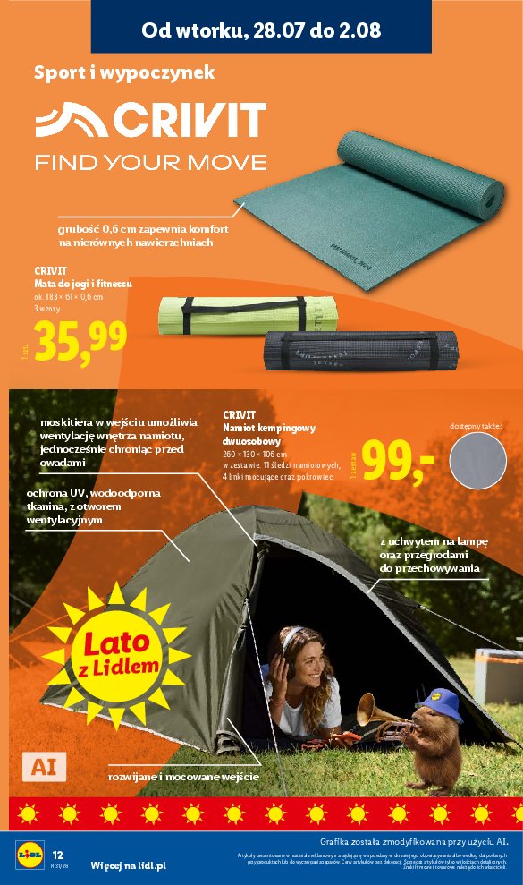 Gazetka Lidl 28/07/2026 – 02/08/2026 - strona 12