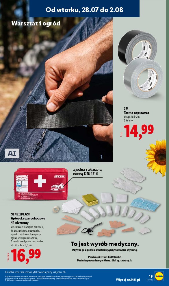 Gazetka Lidl 28/07/2026 – 02/08/2026 - strona 19