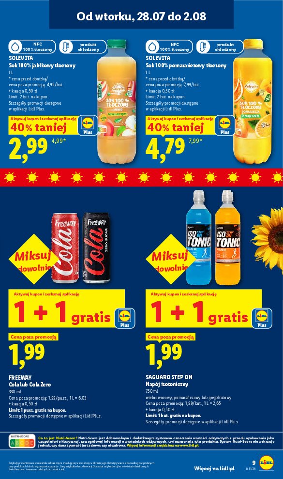 Gazetka Lidl 28/07/2026 – 02/08/2026 - strona 9
