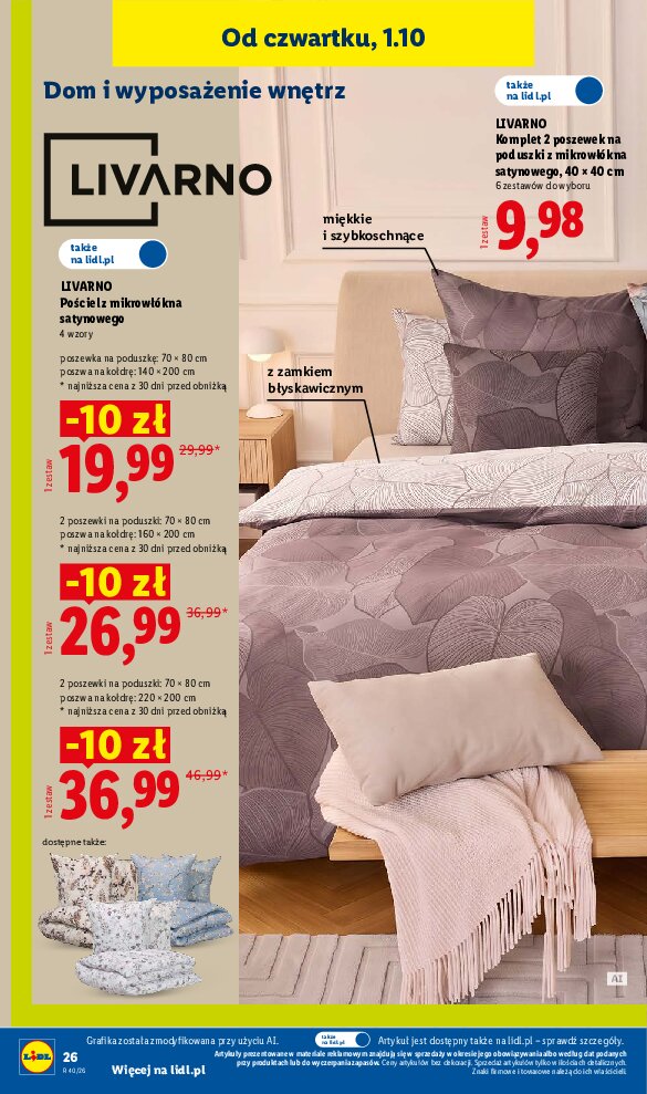Gazetka Lidl 28/09/2026 – 03/10/2026 - gazetki promocyjne str. 34