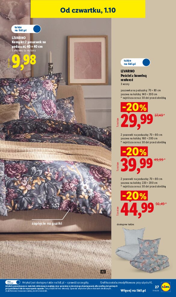 Gazetka Lidl 28/09/2026 – 03/10/2026 - gazetki promocyjne str. 35