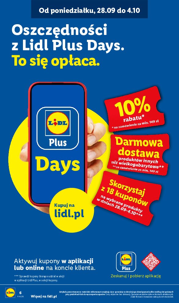 Gazetka Lidl 28/09/2026 – 03/10/2026 - gazetki promocyjne str. 6