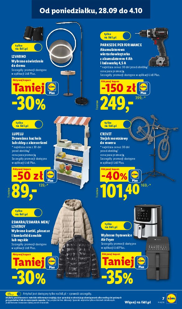 Gazetka Lidl 28/09/2026 – 03/10/2026 - gazetki promocyjne str. 7