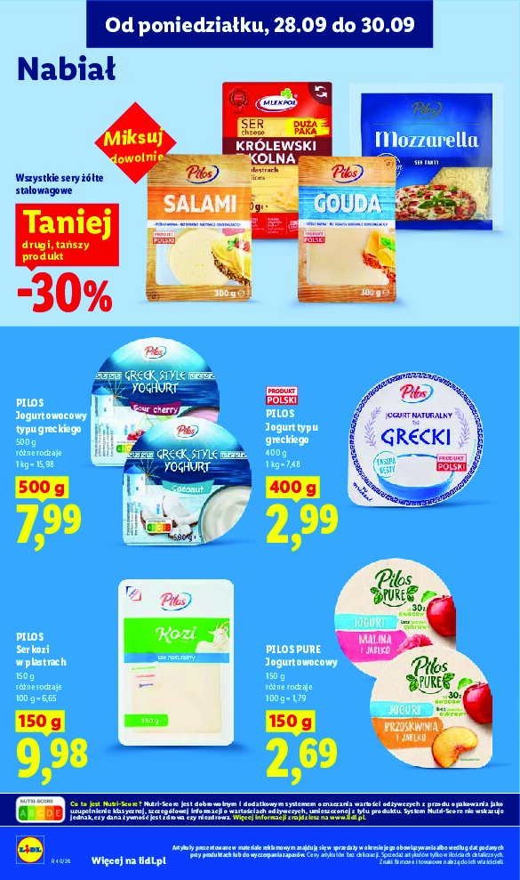 Gazetki promocyjne – nabiał - gazetki promocyjne str. 3