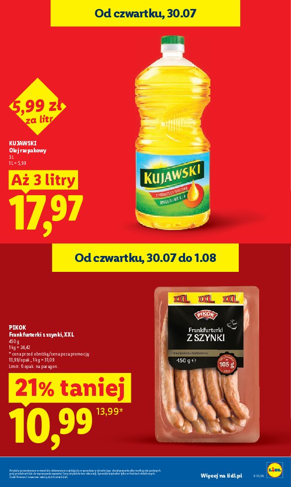 Gazetka Lidl 30/07/2026 – 01/08/2026 - strona 15