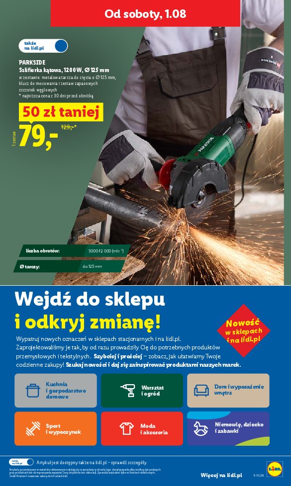 Gazetka Lidl 30/07/2026 – 01/08/2026 - strona 43