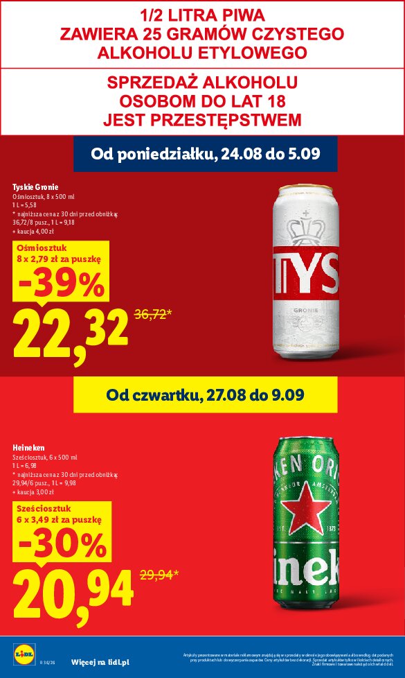 Gazetka Lidl 31/08/2026 – 02/09/2026 - gazetki promocyjne str. 22